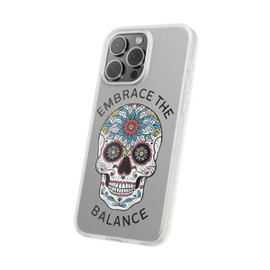 Balance Skull Flexi Case - Protective Tpu Design - Dipaliz - Mobile Phone Cases