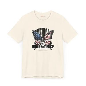 T-shirt - Snug Fit Patriotic Tee - Unisex Jersey Comfort Style - Dipaliz