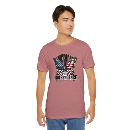 Unleash your Spirit in the Snug Fit Patriotic Tee - T-shirt