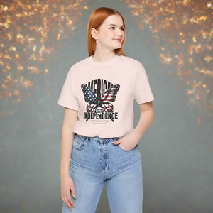 T-shirt - Snug Fit Patriotic Tee - Unisex Jersey Comfort Style - Dipaliz