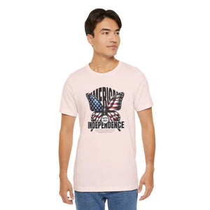 T-shirt - Snug Fit Patriotic Tee - Unisex Jersey Comfort Style - Dipaliz