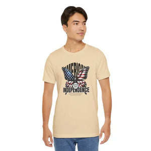 T-shirt - Snug Fit Patriotic Tee - Unisex Jersey Comfort Style - Dipaliz