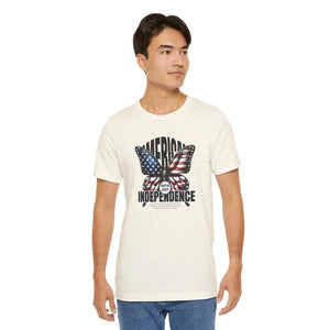 T-shirt - Snug Fit Patriotic Tee - Unisex Jersey Comfort Style - Dipaliz