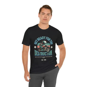 Destruction Unisex Music Tee - Rock Statement Shirt - Dipaliz - Black / s - T-shirts