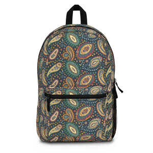 Stylish Paisley Pattern Backpack - Lightweight Adventure Ready - Dipaliz - one Size - Backpacks