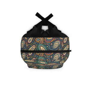 Stylish Paisley Pattern Backpack - Lightweight Adventure Ready - Dipaliz - one Size - Backpacks
