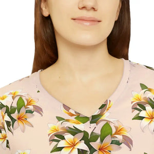 Long Sleeve v Neck Shirt - Ultra Comfy Women’s Fashion Top - Dipaliz - T-shirts