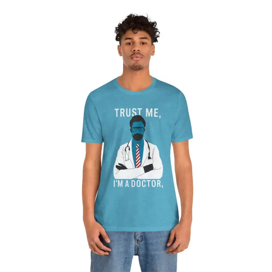 Jam out in the Rust me i am a Doctor Tee - Heather Aqua / s T-shirt