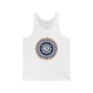 Jersey Tank - Ultimate Zen Unisex Statement Shirt - Dipaliz - Xs / White - Tops