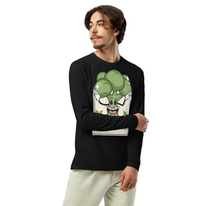 Rock your Style with Broc n Roll Long Sleeve Fitted Crew