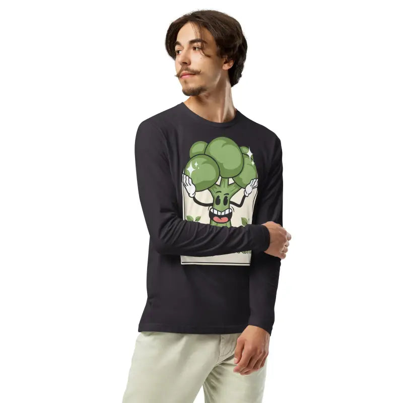 Rock your Style with Broc n Roll Long Sleeve Fitted Crew