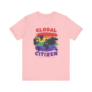 Global Citizen World Map Unisex Tee Adventure Style - Dipaliz - T-shirts
