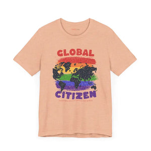 Global Citizen World Map Unisex Tee Adventure Style - Dipaliz - T-shirts