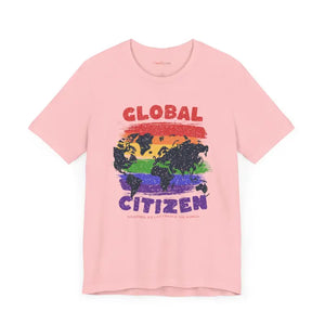Global Citizen World Map Unisex Tee Adventure Style - Dipaliz - T-shirts