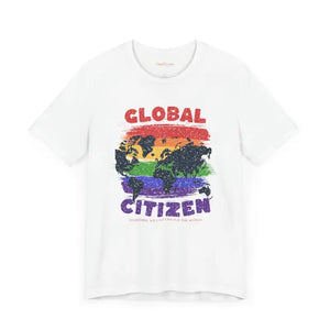 Global Citizen World Map Unisex Tee Adventure Style - Dipaliz - T-shirts