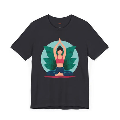 Rock your Yoga Flow in a Unisex Jersey Short Sleeve Tee - T-shirt