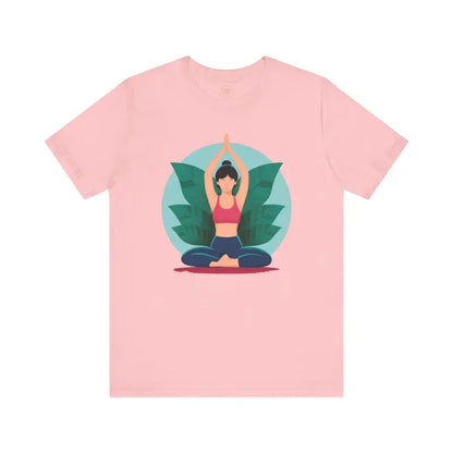 Rock your Yoga Flow in a Unisex Jersey Short Sleeve Tee - T-shirt