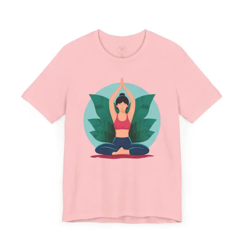 Rock your Yoga Flow in a Unisex Jersey Short Sleeve Tee - T-shirt