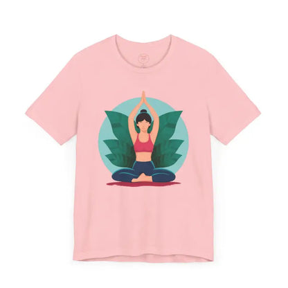 Rock your Yoga Flow in a Unisex Jersey Short Sleeve Tee - T-shirt