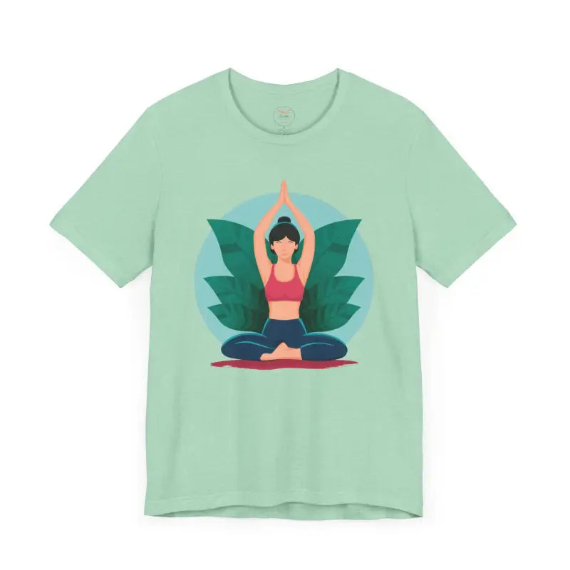 Rock your Yoga Flow in a Unisex Jersey Short Sleeve Tee - T-shirt