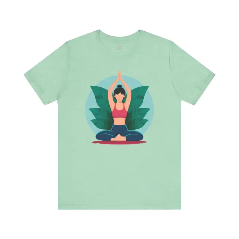 Rock your Yoga Flow in a Unisex Jersey Short Sleeve Tee - T-shirt