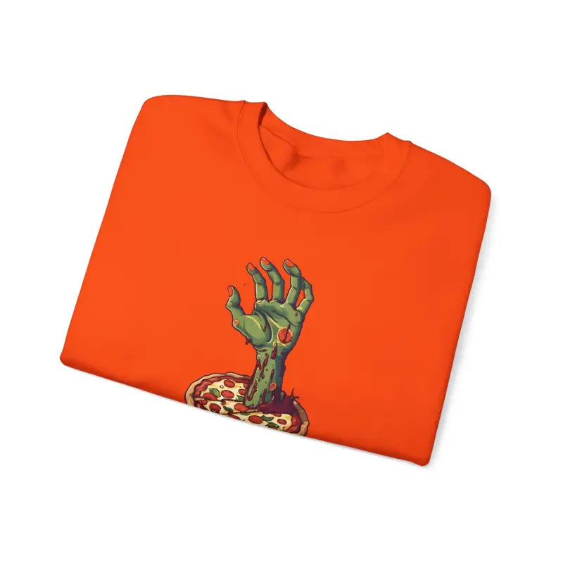 Stand out in Style with the Zombie Hand Crewneck Sweatshirt