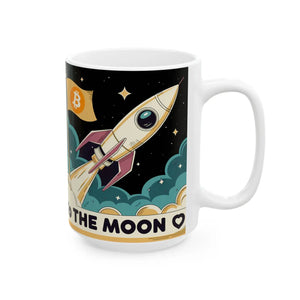 Crypto Stylish Ceramic Mug - Comfortable C-handle - Dipaliz - Mugs