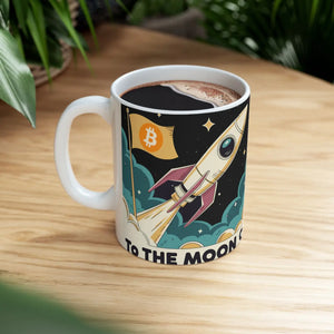 Crypto Stylish Ceramic Mug - Comfortable C-handle - Dipaliz - Mugs
