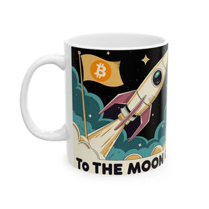 Crypto Stylish Ceramic Mug - Comfortable C-handle - Dipaliz - Mugs