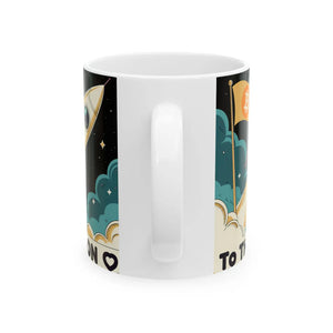 Crypto Stylish Ceramic Mug - Comfortable C-handle - Dipaliz - Mugs