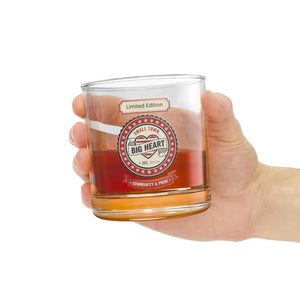 Rocks Glass, ?Small Town Big Heart’ Limited Edition 10oz Whiskey - Tumblers