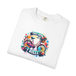Soft Bicycle T-shirt - this is how i Roll Cotton - Dipaliz - T-shirts