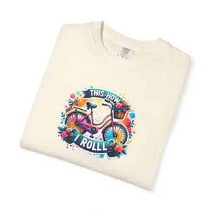 Soft Bicycle T-shirt - this is how i Roll Cotton - Dipaliz - T-shirts