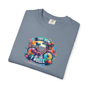 Soft Bicycle T-shirt - this is how i Roll Cotton - Dipaliz - T-shirts