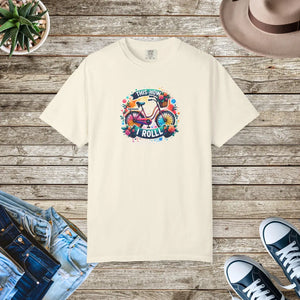 Soft Bicycle T-shirt - this is how i Roll Cotton - Dipaliz - T-shirts