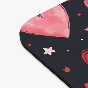 Vibrant Heart Mouse Pad Affordable Home Decor Art - Dipaliz - 9’’ × 8’’ / Rectangle - Pads