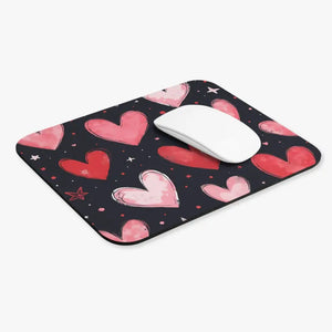 Vibrant Heart Mouse Pad Affordable Home Decor Art - Dipaliz - 9’’ × 8’’ / Rectangle - Pads