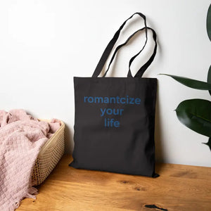 Cotton Canvas Tote - Winter Typography Bold Slogan - Dipaliz - Bags
