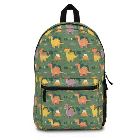 Turn Heads with our Durable Cute Dinosaurs Backpack - one Size Bags