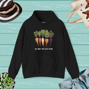 Unisex Heavy Blend Hooded Sweatshirt Root Vibes - Dipaliz - Black / s - Hoodies