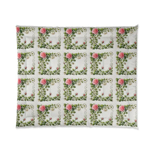 Rose Climber Comforter - Cozy Stylish Home Snuggles - Dipaliz - Quilts & Comforters