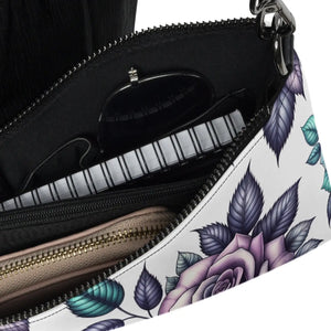 Bloom Rose Crossbody Bag - Premium Faux Leather - Dipaliz - Cross Body Bags