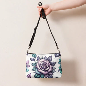 Bloom Rose Crossbody Bag - Premium Faux Leather - Dipaliz - Cross Body Bags