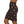 Chic Roses Black Weaved Mini Skirt - Stretch Fabric - Dipaliz - Skirts - Xs