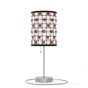 Weaved Background Rose Lamp us Ca Plug Cozy Ambiance Dipaliz - Lamps