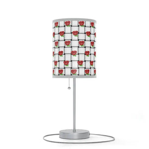 Weaved Background Rose Lamp us Ca Plug Cozy Ambiance Dipaliz - Lamps