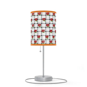 Weaved Background Rose Lamp us Ca Plug Cozy Ambiance Dipaliz - Lamps