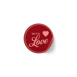 Round Sticker Label Rolls - Brand Packaging Flair - Dipaliz - 1’’ x / 50 Pcs / Glossy - Paper Products