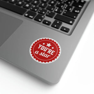 Glossy Round Sticker Label Rolls - Power and Style - Dipaliz - Labels & Tags