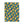 Canary yellow duck with an orange bill and dot eye, DipaliZ pattern detail